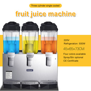 17L*3 Tanks Restaurant Home Use Juice Dispensers <strong>Machine</strong> Counter Top <strong>Lemonade</strong> Dispenser with for Frozen Yogurt Shop - Product Image 3