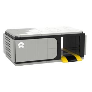 Ensemble de blocs de construction en plastique BRICK pour armoire de recharge de voitures électriques personnalisée et exclusive, idéal pour l'affichage en entreprise - Product Image 1