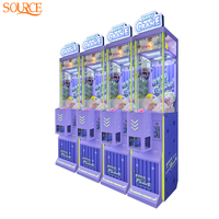 Mini-grue à monnayeur pour enfants, jeu d'arcade à griffes pour un joueur, avec peluches, pour zone de jeux