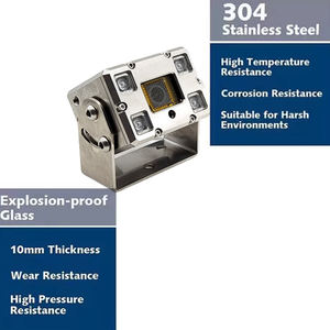 8MP 5MP disappannamento ir304l in acciaio inox a prova di esplosione IP telecamera di rete RTSP per olio stazione di Gas serbatoio & refrigerato - Product Image 6