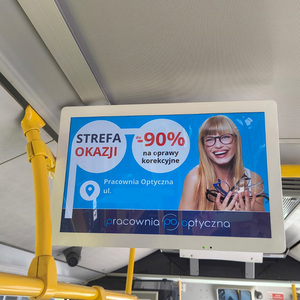 OSK BG-1854 Android OS xe buýt quảng cáo kỹ thuật số signage-12V/24V DC điện, 3G/4G/Wifi kết nối, 18.5 <span class=keywords><strong>19</strong></span> inch xe buýt <span class=keywords><strong>LCD</strong></span> <span class=keywords><strong>TV</strong></span> - Product Image 5