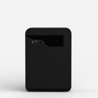 Diffuseur d'arômes électrique portable sans fil avec application mobile, en plastique, à fixer au mur, pour huiles essentielles et parfums