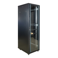 Armoire réseau 42U conçue en usine, rack de serveur télécom 19 pouces sur pied pour centre de données
