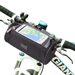 Échantillon gratuit de sacs étanches en TPU pour guidon de vélo, fabriqués en PVC pour les vélos de montagne et de route, sacoche avant de vélo/large sac sec - Product Image 2