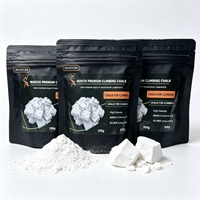 Blocs de craie en carbonate de magnésium léger, morceaux souples et poudre, 100g 200g 300g, accessoires de tournage ASMR pour créateurs de contenu en studio