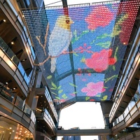 Écran LED maillé ultra-lumineux haute luminosité, couleur pleine, étanche, programmable, pour affichage, signalisation d'ascenseurs et magasins de détail
