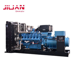 Générateur diesel synchrone ca 3 phases 1200kw 1500kva générateur diesel alternateur sans balais et moteur Baudouin - Product Image 1