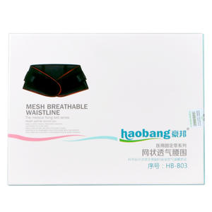 Ceinture de soutien lombaire Haobang en maille respirante HB-B03 pour usage général, soutien des articulations - Product Image 2