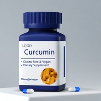 Poudre de curcumine de curcuma 95% pour anti-inflammatoire, soutient la santé articulaire