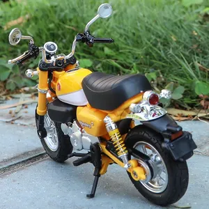 Modèle <span class=keywords><strong>de</strong></span> moto miniature 1/12 Ho Little Monkey en alliage métallique moulé sous pression et plastique, avec lumières, cadeau unisexe pour enfants, roues mobiles - Product Image 2