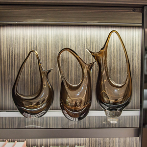 Commercio all'ingrosso arte decorazione per la casa moderna in vetro e cristallo soprammobili e oggetti decorativi per ufficio da tavola ornamenti artigianali - Product Image 1