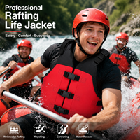 Gilet de sauvetage commercial 150N pour le rafting, en tissu Oxford 600D et mousse NBR, pour le sauvetage en kayak de vallée
