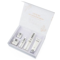 Kit de soin de la peau pour rajeunir et éclaircir le visage, kit de soin de la peau pour raffermir les yeux, apaiser et hydrater le visage