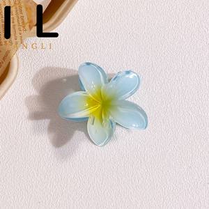 <span class=keywords><strong>PL</strong></span> คลิปหนีบผมรูปดอกไม้โครรมา8ซม. สำหรับผู้หญิงอุปกรณ์เสริมผมหินอ่อน - Product Image 6