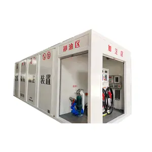 Factory Outlet Intelligent Explosion-Proof Mobile Fuel Filling Station Skid-Mounted Gas Station