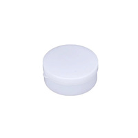 Boîte d'emballage cosmétique industrielle en gros, en plastique blanc, pour échantillons de crème ou pommade, petite boîte de 1 mm d'épaisseur