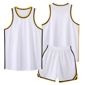 OEM High Quality Printed <b>Plus</b> <b>Size</b> Basketball Jersey Professional Comfortable Breathable 100% Polyester Sleeveless New Design - Product Image 1