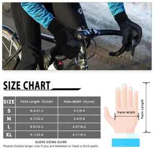 Outdoor Sports Hiking Winter Windproof Bicycle Bike Cycling Gloves For Men Women Soft Anti-slip Warm Gloves