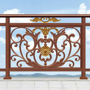 Nhà Máy Bán buôn Trung Quốc phong cách lan can đẹp nhà ranh giới tường lục bình lan can - Product Image 2