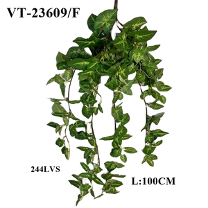 Lo más nuevo, 100cm, poliéster/seda/tela, vid colgante de Hiedra inglesa Artificial X11 para Acción de Gracias, Navidad, Pascua, Año Nuevo - Product Image 5