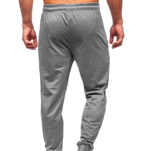 Pantalon de jogging respirant de couleur unie pour homme, idéal pour la course en extérieur, la gym et le sport, pantalon de survêtement de créateur pour homme, vente en gros, service OEM économique - Product Image 4