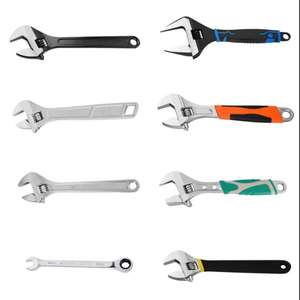 12 pièces métrique réglable 8-19mm clé à douille ensemble avec étui Durable Cr-V acier trousse à outils à main usage domestique <span class=keywords><strong>Garage</strong></span> comprenant 17mm taille - Product Image 3