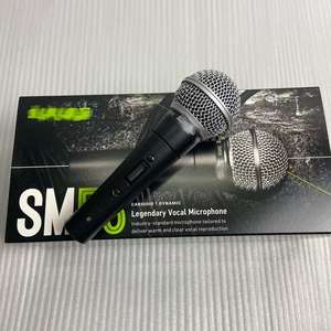 Micrófono Dinámico con Cable <span class=keywords><strong>SM58</strong></span> de Alta Gama para Grabación Profesional, Doblaje, Transmisión, Captación de Instrumentos, etc. - Product Image 2