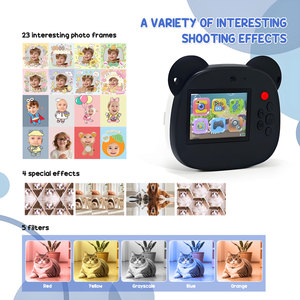 Mini caméra d'impression instantanée caméra d'imprimante photo colorée de poche thermique pour enfants et adolescents caméra numérique et d'impression portable 2-en-1 - Product Image 4