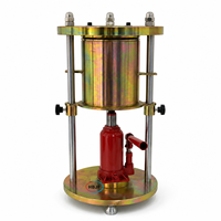 Extrudeuse hydraulique universelle industrielle manuelle de haute précision pour échantillons de sol en acier