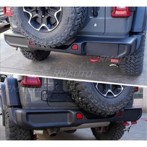 Para Jeep Wrangler JL 2018-2024: Protector de Parachoques Delantero y Trasero, Difusor de Labio, Accesorios de Modificación - Product Image 3