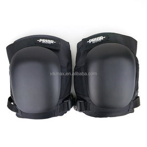 Genouillères de skateboard réglables, équipement de protection professionnel, écologiques, coque en PP imperméable, tissu en nylon, skateboard - Product Image 1