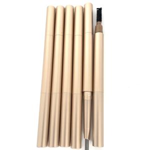 Crayon de remplissage de barbe OEM/ODM pour hommes, imperméable, longue durée, en bois de hêtre et poils de sanglier, utilisable pour les sourcils, faible MOQ - Product Image 2