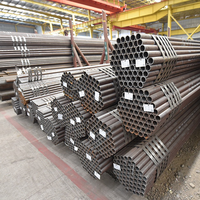 Tube rond en acier soudé à paroi mince Q195 de 10-76 mm de diamètre extérieur x 0,5-2,5 mm de diamètre intérieur, très demandé pour la fabrication de cadres de meubles