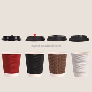Double Wall 16 oz Biodegradable Craft Paper Coffee <b>Cup</b> for Hot Drinks Wine Carbonated Drinks & Mineral Water - Product Image 4