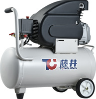 3hp 24L 50L Xách Tay Trực Tiếp Điều Khiển Máy Nén Khí Công Nghiệp