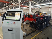 DW-38CNC-4A-2S Dobladora de Tubos de Acero Inoxidable y Aluminio Totalmente Automática, Motor, Bomba, Rodamiento, CNC, Doblado Tridimensional