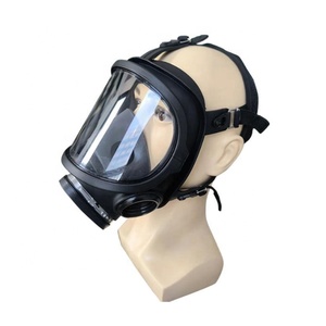 Mascarilla Respiratoria CGLX, Protección Contra Polvo Químico, Cómoda, de Silicona, <span class=keywords><strong>con</strong></span> Bolsa para Máscara de Gas, Amplia Visión, <span class=keywords><strong>Filtro</strong></span> Autoinhalador - Product Image 2