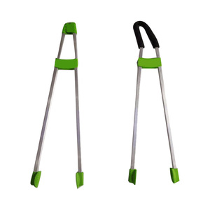 Stainless steel double-pole garbage picker, garbage bin/bag clip, sanitation clamp, sanitation clip - Product Image 4