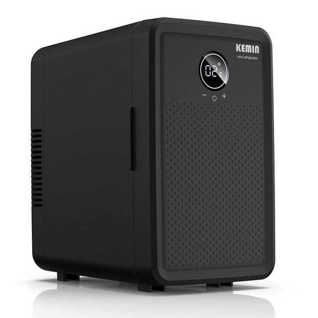 KEMIN Smartl Refrigerator for Hotel 110V/12V 10L Fridge for Room and Outdoor Cooler Box Car Travel Refrigerators