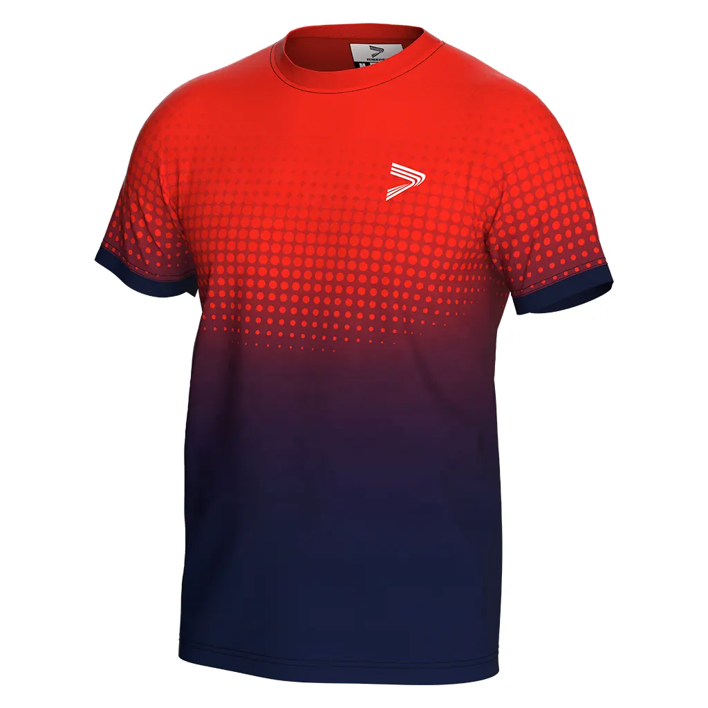 사용자 정의 디자인 남성 스포츠 착용 100 폴리 에스테르 컷 및 바느질 승화 레슬링 팀 t 셔츠