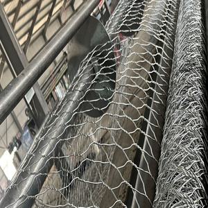 Maille de fil galvanisé et rouleau de maille de <span class=keywords><strong>gabion</strong></span>, filet de protection contre les chutes de pierres, <span class=keywords><strong>gabion</strong></span> renforcé - Product Image 5
