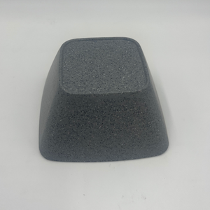 Bol carré en mélamine gris granité de 5,5 pouces, bol carré en mélamine à coins arrondis pour le service de la nourriture dans les restaurants asiatiques - Product Image 3