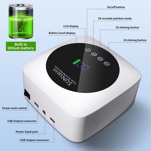 Lámpara UV Recargable Inalámbrica, Luz LED Roja para Esmalte de Gel, para Salones de Manicura Profesionales - Product Image 2