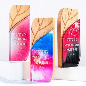 Wholesale Gold Plated Sports Game Winner Fitness Bodybuilding Gymnastics Dart Award Cup Crystal <b>Trophy</b> Custom Wooden <b>Trophy</b> - Product Image 1