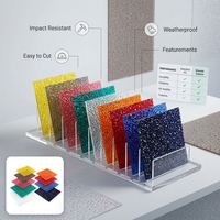 Polaire en polycarbonate gaufré diamant 3mm pour dômes et toitures en polycarbonate – Prix de gros