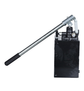Pompe manuelle à simple effet avec réservoir <span class=keywords><strong>hydraulique</strong></span> standard en acier ou en aluminium, vérin de la série PM - Product Image 1