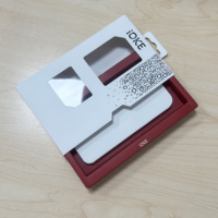 Boîte électronique cellulaire de luxe personnalisée de qualité supérieure Emballage de boîtier de téléphone portable Boîte de couverture de tiroir avec logo personnalisé