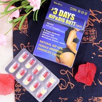 Capsules Hormonales Féminines HIP&BIG BUTT pour Adultes - 3 Jours - Hanches Plus Larges - Efface la Cellulite - Non Destiné aux Femmes Enceintes