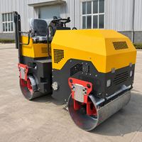 Rouleau compresseur hydraulique diesel polyvalent pour l'aménagement de chemins