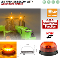 Upgrade Amber Emergency LED blinkende Blitzlicht-Warnleuchte für den Bergbau Bautechnik LKW-Aushub Neu